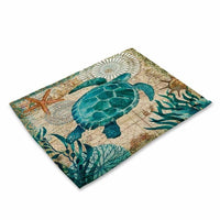 Mediterranean Sea Life Table Placemat