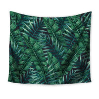 Tropical Palm Leaf Print Wall Tapestry