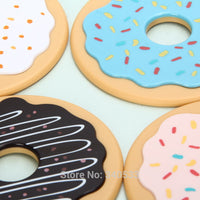 4-Piece Silicone Donut Drink Coaster Set