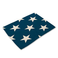 Stars & Stripes American Flag Pattern Table Placemat