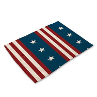 Stars & Stripes American Flag Pattern Table Placemat