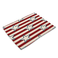 Stars & Stripes American Flag Pattern Table Placemat