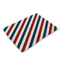 Stars & Stripes American Flag Pattern Table Placemat