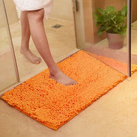 Thick Shaggy Non-Slip Chenille Bathroom Rug Floor Mat