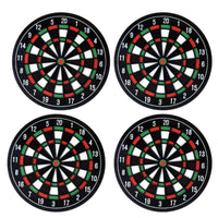 4-Piece Mini Dart Board Drink Coaster Set