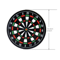 4-Piece Mini Dart Board Drink Coaster Set