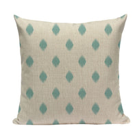 18" Watercolor Geometric Pattern Throw Pillow Cover