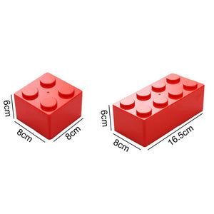 Lego-Style Building Block Storage Box Organizer