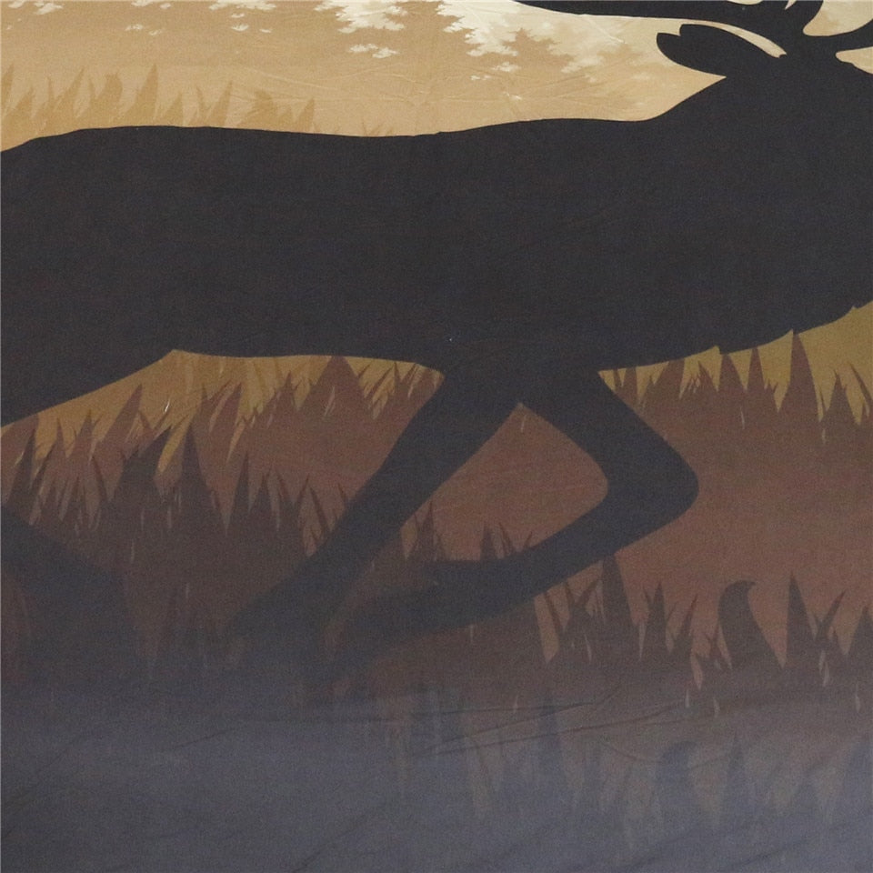 Forest Roaming Elk / Deer Wall Tapestry