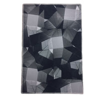 Abstract Geometric Pattern Printed Area Rug Floor Mat