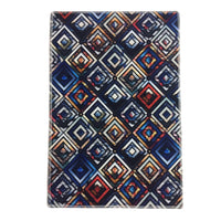 Abstract Geometric Pattern Printed Area Rug Floor Mat