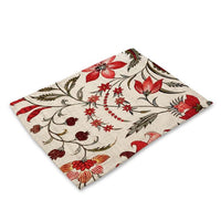 Multi-Color Floral Pattern / Paisley Table Placemat