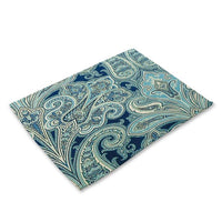 Multi-Color Floral Pattern / Paisley Table Placemat