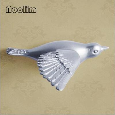 Multi-Color 3D Wall-Mounted Flying Bird Sculpture