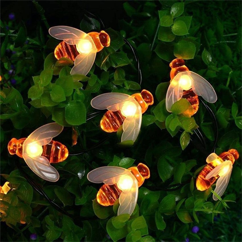 Battery-Power Honey Bee LED String Light