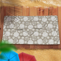 Quick-Dry Seashell / Starfish Microfiber Beach Towel