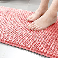 Ultra-Thick Pile Non-Slip Chenille Bathroom Rug Floor Mat