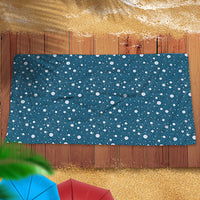 Quick-Dry Microfiber Dot Pattern Beach Towel