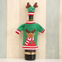 Decorative Christmas Wine Bottle Cover Bag