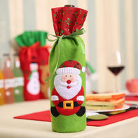 Decorative Christmas Wine Bottle Cover Bag