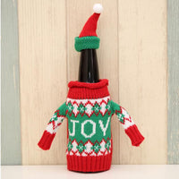 Knitted Ugly Christmas Sweater Beer Coozy