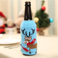 Knitted Ugly Christmas Sweater Beer Coozy