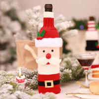 Decorative Christmas Wine Bottle Cover Bag