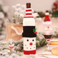 Decorative Christmas Wine Bottle Cover Bag