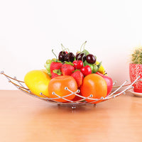 Stainless Steel Lattice Fruit Basket Rack