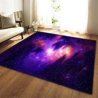 Colorful Space / Galaxy Print Area Rug Floor Mat