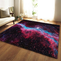 Colorful Space / Galaxy Print Area Rug Floor Mat