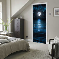 Tropical Beach / Ocean 3D Door Mural Sticker