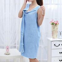 Women's Scoop Top Wearable Bath Towel Wrap