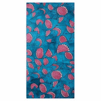 Large Quick-Dry Blue Shark Pattern Beach Towel