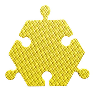 Polygon Puzzle Piece Foam Interlocking Floor Mat