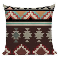 18" Southwestern Native / Aztec Pattern Throw Pillow Cover
