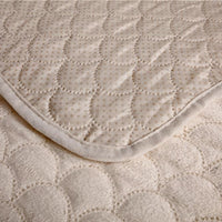 Solid Plush Velvet Quilted Sofa Couch Cover Protector