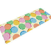 Multi-Color Rainbow Print Floor Runner Mat