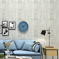 Vertical Distressed Natural Wood Board Print Wallpaper