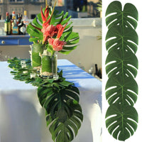 12-Piece Decorative Artificial Palm Leaves