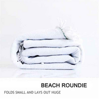 Round Bohemian Ethnic Pattern Beach Towel