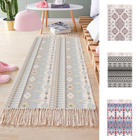 Woven Multi-Color Bohemian Pattern Accent Throw Rug